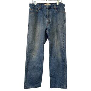Levis 550 Relaxed Fit Mens Blue Jeans W36 L29 Denim Vintage Distressed Style
